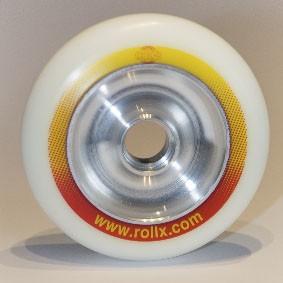 Roue 100 mm Alu Racing pour rollerski comptition, rechapable. Roll'X