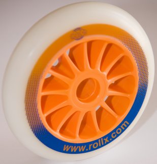 Roue 100 mm; duret 85A moyeu composite micro. Roll'X
