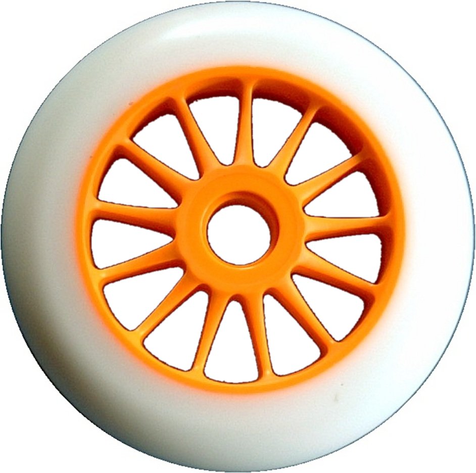 Decimeter micro 100 mm, 85A composite hub. Clic to reduce.