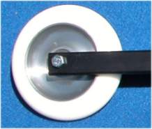 Poutre vernie avec roue aluminium rechapable Racing alu