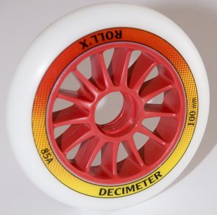 Decimeter 100 mm, 85A composite hub. Clic big picture