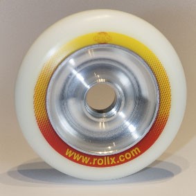 Racing Alumiunium 100 mm 85A rollski wheels. Roll'X.